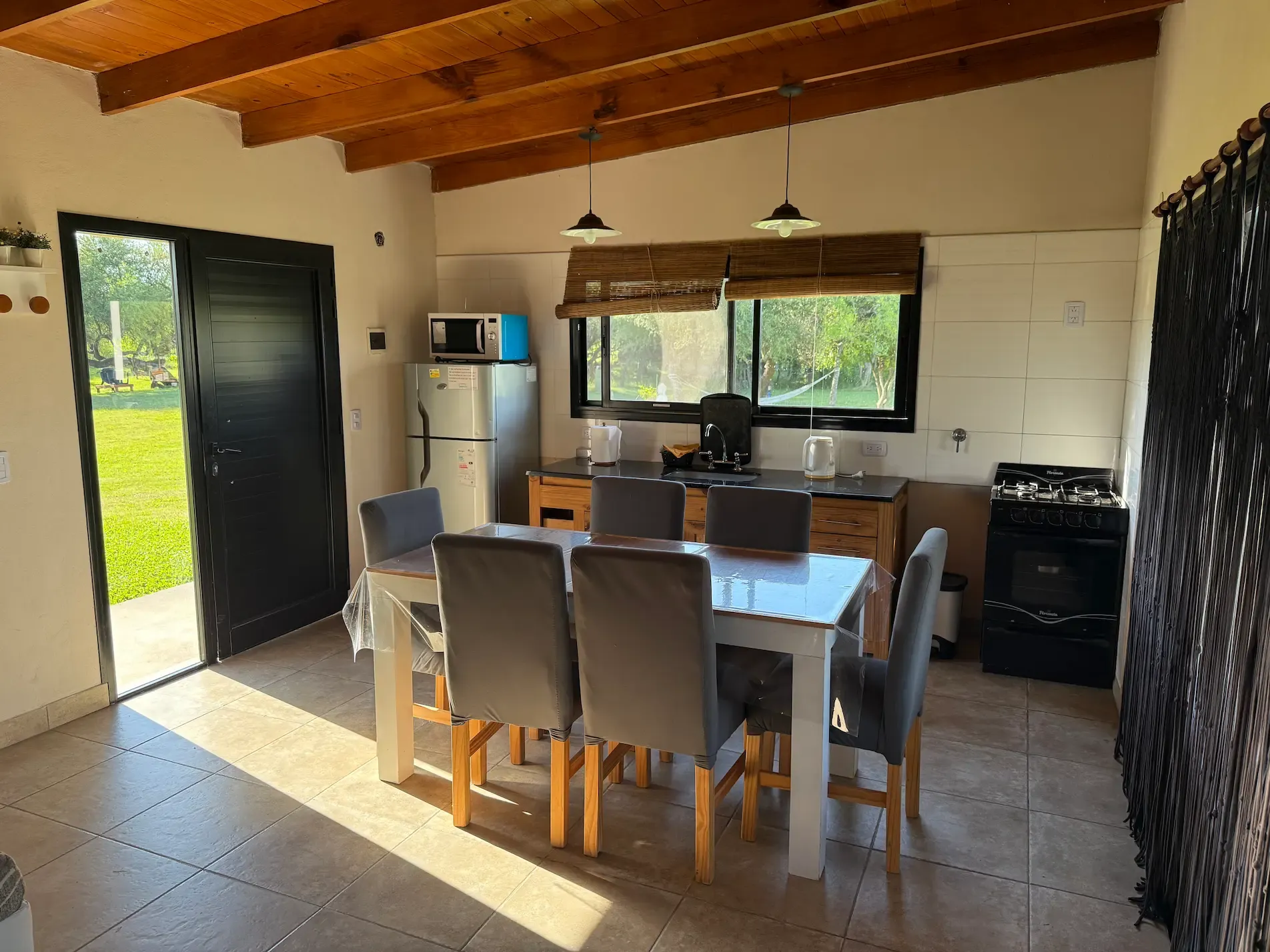 Cabaña - Detalle arquitectónico