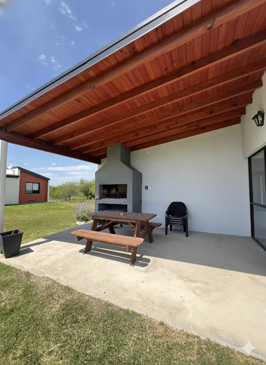 Quincho y parrilla equipada